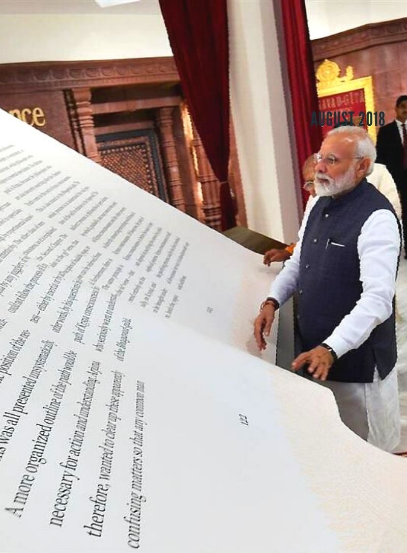narendra modi iskcon delhi