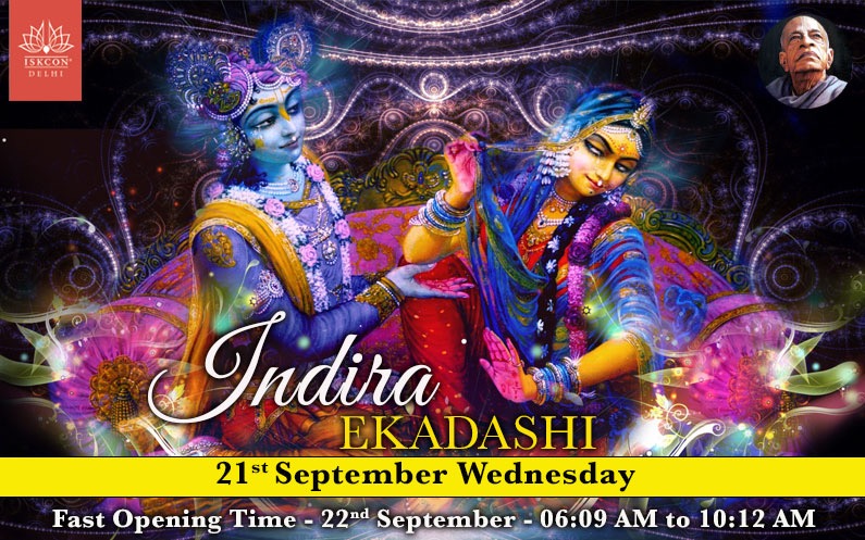 indira ekadashi is on 21 September 2022