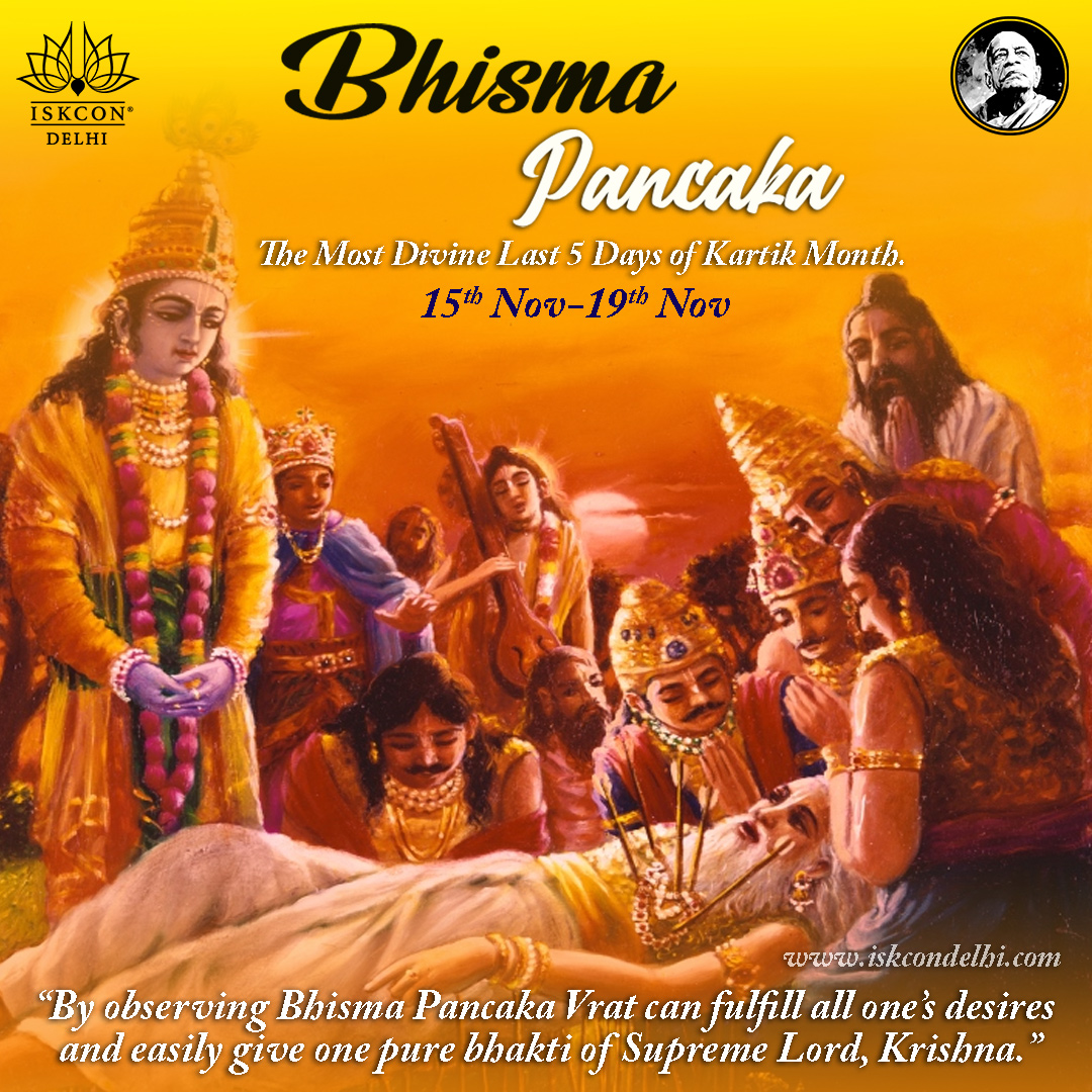 Bhishma Panchak 2021 - ISKCON Delhi