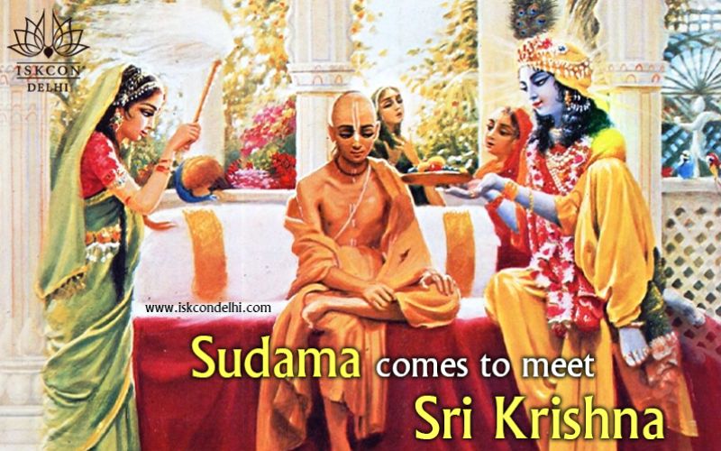 Akshaya tritya-4 sudama presented the rice to krishna on Akshaya tritya