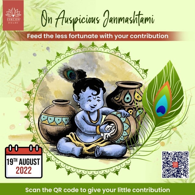 krishna janmashtami 2022 in ISKCON