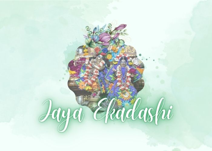 this year jaya ekadashi celebration at iskcon