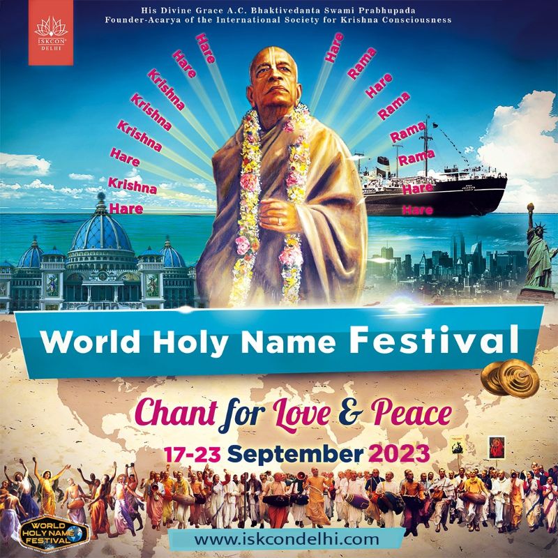 The World Holy Name Festival- Hare Krishna