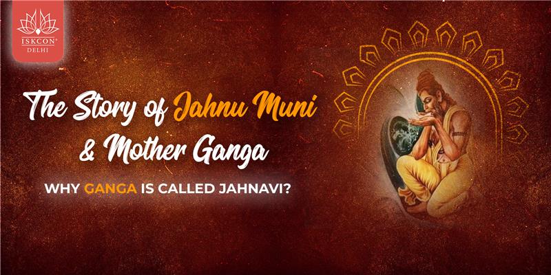 Jahnu Muni Leela Behind Tulsi shaligram seva