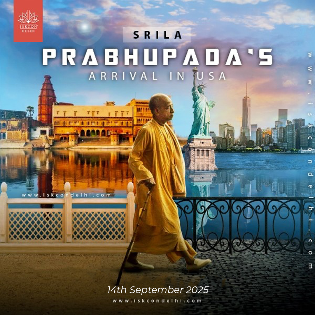 Prabhupada arrival in USA
