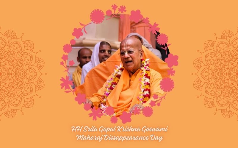 Gopal Krishna Goswami Maharaj Disappearance